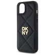 DKNY Quilted Stack Logo DKHCP15MPQDSLK iPhone 15 Plus 6.7" tok, fekete