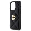 DKNY Quilted Stack Logo DKHCP15XPQDSLK iPhone 15 Pro Max 6.7" tok, fekete