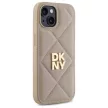 DKNY Quilted Stack Logo DKHCP15SPQDSLE iPhone 15 6.1" tok, bézs