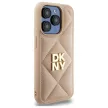 DKNY Quilted Stack Logo DKHCP15XPQDSLE iPhone 15 Pro Max 6.7" tok, bézs