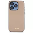 DKNY Grained Metal Logo MagSafe DKHMP15LPGHLME iPhone 15 Pro 6.1" tok, bézs