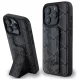 Lacoste LCHCP15LGSPBSK iPhone 15 Pro 6,1" Grip Stand Mono tok, fekete