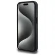 Lacoste LCHCP15LGSPBSK iPhone 15 Pro 6,1" Grip Stand Mono tok, fekete