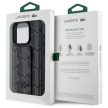 Lacoste LCHCP15XGSPBSK iPhone 15 Pro Max 6,7" Grip Stand Mono tok, fekete