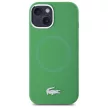 Lacoste LCHMP15SSMAN iPhone 15 6.1" estragon hardcase Silicone Croco Logo MagSafe