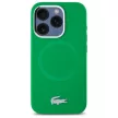 Lacoste LCHMP15LSMAN iPhone 15 Pro 6.1"estragon hardcase Silicone Croco Logo MagSafe
