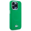 Lacoste LCHMP15LSMAN iPhone 15 Pro 6.1"estragon hardcase Silicone Croco Logo MagSafe