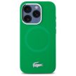Lacoste LCHMP15XSMAN iPhone 15 Pro Max 6.7" estragon hardcase Silicone Croco Logo MagSafe