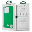Lacoste LCHMP15XSMAN iPhone 15 Pro Max 6.7" estragon hardcase Silicone Croco Logo MagSafe