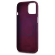 Lacoste LCHMP15SSMAR iPhone 15 6.1" bordeaux hardcase Silicone Croco Logo MagSafe