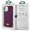 Lacoste LCHMP15SSMAR iPhone 15 6.1" bordeaux hardcase Silicone Croco Logo MagSafe