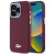 Lacoste LCHMP15LSMAR iPhone 15 Pro 6.1" bordeaux hardcase Silicone Croco Logo MagSafe tok, bordó