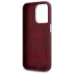 Lacoste LCHMP15LSMAR iPhone 15 Pro 6.1" bordeaux hardcase Silicone Croco Logo MagSafe tok, bordó
