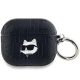 Karl Lagerfeld KLA3PGCHPK AirPods 3 cover Monogram Choupette Head tok, fekete