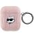 Karl Lagerfeld KLA2PGCHPP AirPods 1/2 cover Monogram Choupette Head tok, rózsaszín