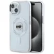KARL LAGERFELD case IPHONE 15 MagSafe KLHMP15SHLSKIH (IML Metal K Head) tok, fehér