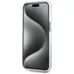 KARL LAGERFELD case IPHONE 15 MagSafe KLHMP15SHLSKIH (IML Metal K Head) tok, fehér