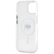 KARL LAGERFELD case IPHONE 15 MagSafe KLHMP15SHLSKIH (IML Metal K Head) tok, fehér