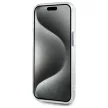 Karl Lagerfeld KLHMP14SHLSKCH iPhone 14 6.1" IML Metal Karl&Choupette Head MagSafe tok, fehér