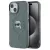 Karl Lagerfeld KLHMP15SHLSKIK iPhone 15 6.1" IML Metal Karl Head MagSafe tok, fekete