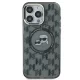 Karl Lagerfeld KLHMP15SHMCKMHK iPhone 15 6.1" IML Monogram Karl&Choupette Head MagSafe tok, fekete