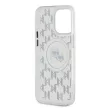 Karl Lagerfeld KLHMP15LHMCKMHT iPhone 15 Pro 6.1" IML Monogram Karl&Choupette Head MagSafe tok, átlátszó