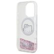 Hello Kitty HKHMP16XLSWKH iPhone 16 Pro, Max 6.9" tok, fehér hardcase Liquid Glitter Sweet Kitty Bows MagSafe