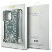 Guess GUHMP16XHCPOFPA iPhone 16 Pro Max, 6.9"tok, zöld hardcase IML Flowers Allover Electro With Pearl Strap MagSafe