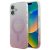 Guess GUHMP16SHGRCELP iPhone 16 6.1" IML Glitter Gradient MagSafe tok, rózsaszín