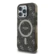 Guess GUHMP16LH4DTEW iPhone 16 Pro 6.3" tok, barna hardcase IML 4G Background MagSafe