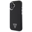 Guess GUHMP16MPGTSPSK iPhone 16 Plus, 6.7" tok, fekete Grained Triangle MagSafe