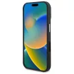 Guess GUHMP16MPGTSPSK iPhone 16 Plus, 6.7" tok, fekete Grained Triangle MagSafe