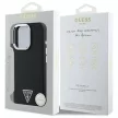 Guess GUHMP16XPGTSPSK iPhone 16 Pro Max 6.3" tok, fekete hardcase Grained Triangle MagSafe