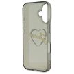 Guess GUHCP16SHCHGSPK iPhone 16 6.1" IML Heart tok, fekete