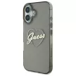 Guess GUHCP16MHCHGSPK iPhone 16 Plus 6.7" tok, fekete IML Heart