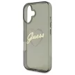Guess GUHCP16MHCHGSPK iPhone 16 Plus 6.7" tok, fekete IML Heart