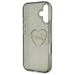 Guess GUHCP16MHCHGSPK iPhone 16 Plus 6.7" tok, fekete IML Heart