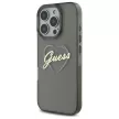 Guess GUHCP16LHCHGSPK iPhone 16 Pro 6.3" tok, fekete IML Heart