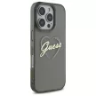 Guess GUHCP16LHCHGSPK iPhone 16 Pro 6.3" tok, fekete IML Heart