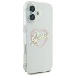 Guess GUHCP16MHCHGSPT iPhone 16 plus 6.7" tok, átlátszó hardcase IML Heart