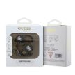 Guess PU 4G Peony Charm Airpods 1/2 tok, mintás, barna