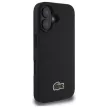 Lacoste LCHMP16MPVCK iPhone 16 Plus 6.7" tok, fekete Iconic Petit Pique MagSafe