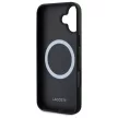 Lacoste LCHMP16MPVCK iPhone 16 Plus 6.7" tok, fekete Iconic Petit Pique MagSafe