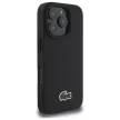 Lacoste LCHMP16XPVCK iPhone 16 Pro Max 6.9" tok, fekete Iconic Petit Pique MagSafe