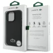 Lacoste LCHMP16XPVCK iPhone 16 Pro Max 6.9" tok, fekete Iconic Petit Pique MagSafe