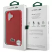 Lacoste LCHMP16MPVCR iPhone 16 Plus 6.7" tok, piros hardcase Iconic Petit Pique Woven Logo