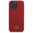 Lacoste LCHMP16XPVCR iPhone 16 Pro Max 6.9" tok, piros hardcase Iconic Petit Pique MagSafe