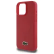 Lacoste LCHMP16XPVCR iPhone 16 Pro Max 6.9" tok, piros hardcase Iconic Petit Pique MagSafe