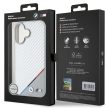 BMW BMHMP16S23PUDTS iPhone 16 6.1" tok, szürke hardcase M Carbon Tricolor Line MagSafe
