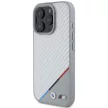 BMW BMHMP16L23PUDTS iPhone 16 Pro 6.3" tok, szürke hardcase M Carbon Tricolor Line MagSafe